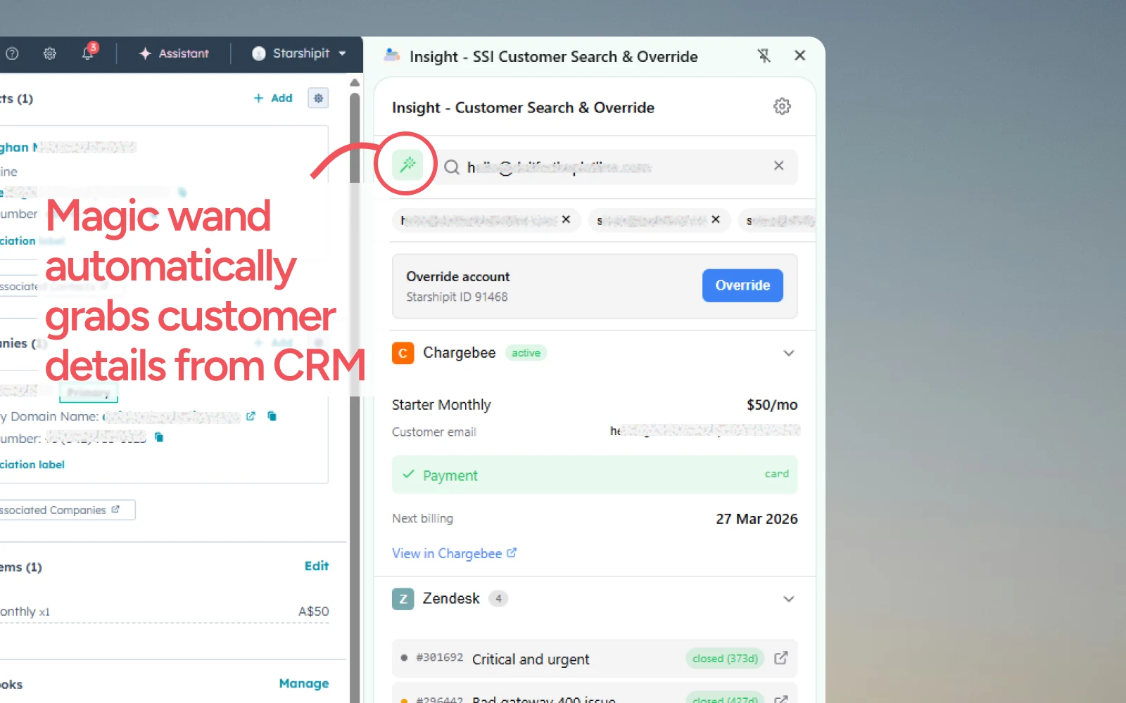 Customer Insights tool - Surfacing customer activity across platforms primary