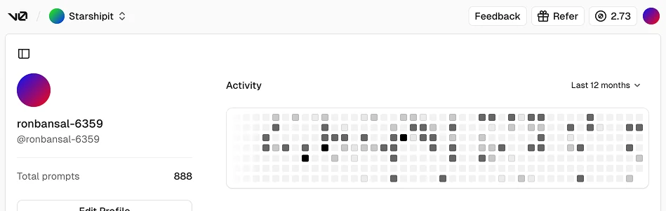 v0 activity heatmap