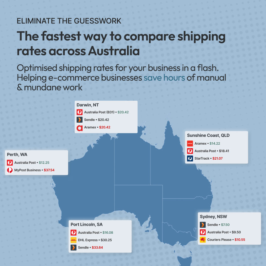 Freight Calculator tool square view